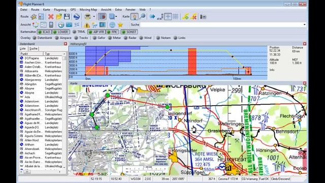 Flight Planner 6 - Streckenplanung смотреть онлайн