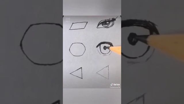 как нарисовать глаза смотреть онлайн