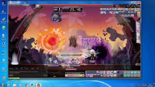 [MaplestoryTH] Angelic Buster Solo Normal Lotus смотреть онлайн