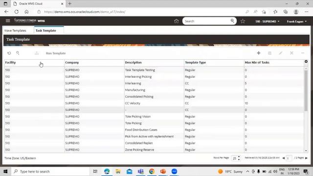 Oracle Fusion WMS Wave Template | Oracle Warehouse Management Cloud Service|Oracle WMS Training BIS смотреть онлайн