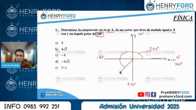 FISICA VECTORES / ADMISIONES-2023 смотреть онлайн