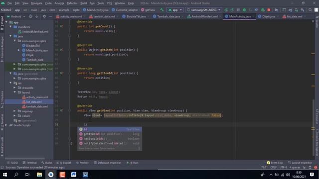 Mobile Application Development - Penyimpanan Data SQLite смотреть онлайн
