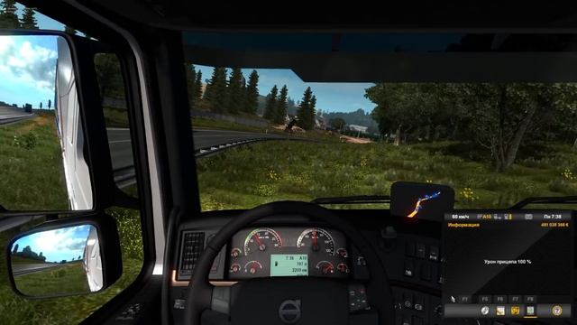 ВЫТАЩИЛ МЕХАНИКА НА ДД - ETS2MP