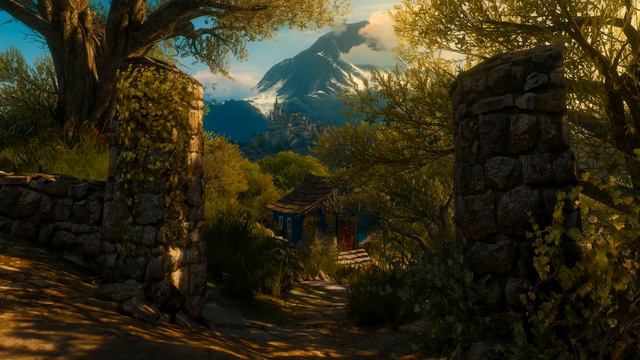 By the Country Gate (Witcher 3) -DreamScene [Live Wallpaper] - Relax, Ambient - 4K смотреть онлайн