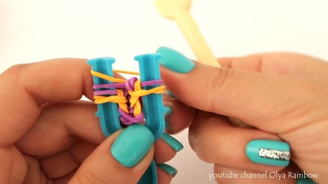 БРАСЛЕТ ИЗ РЕЗИНОК на рогатке | БРАСЛЕТ КОСА РУСАЛКИ из резинок | БРАСЛЕТ КОЛОСОК из резинок смотреть онлайн