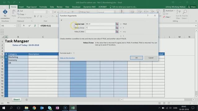 (UK) Excel for admin use - Part 2 (Numbering) смотреть онлайн