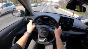 НОВАЯ ТОЙОТА ЯРИС 2021(1.5 125л.с.)ТЕСТ ДРАЙВ/ОБЗОР/ДИЗАЙН-ВНУТРИ-СНАРУЖИ/В ДВИЖЕНИИ