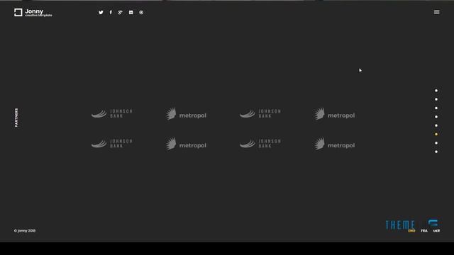 Jonny - One Page WordPress Theme Dom Aiden смотреть онлайн