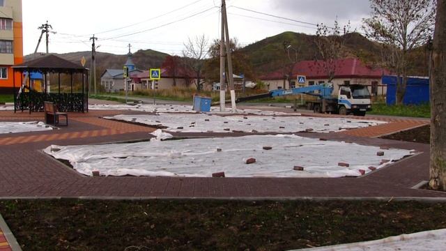 Новый сквер в с.Горнозаводск смотреть онлайн