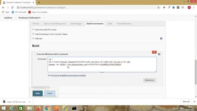 POSTMAN - Integration with Jenkins using NEWMAN Lecture 3 смотреть онлайн