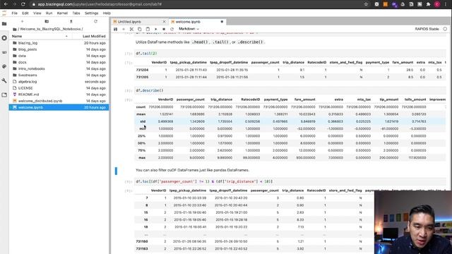 Want Access to a High-Performance Jupyter Notebook? BlazingSQL Notebooks (Powered by NVIDIA GPUs) смотреть онлайн