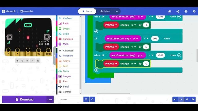 #MICROBIT : PACMAN смотреть онлайн