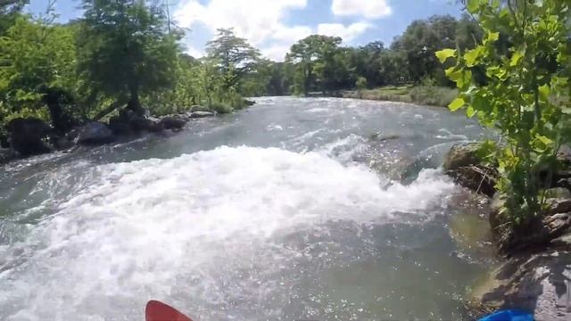 Guadalupe River Texas Whitewater Kayaking