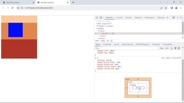 CSS Absolute Position | CSS Hindi part 7 смотреть онлайн
