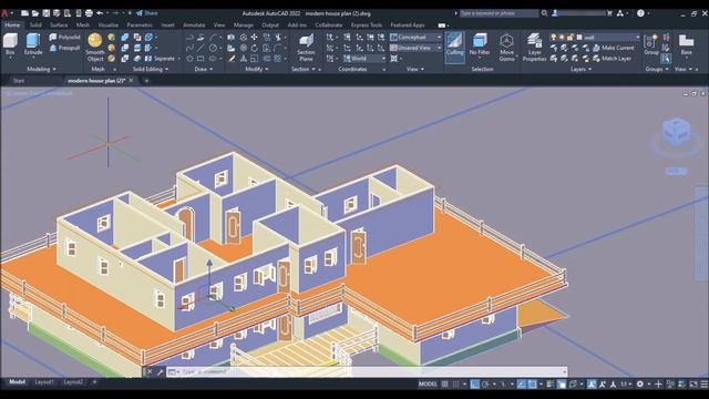 AutoCAD 2022 || AutoCAD 3D Drawing || AutoCAD for Civil Engineering смотреть онлайн