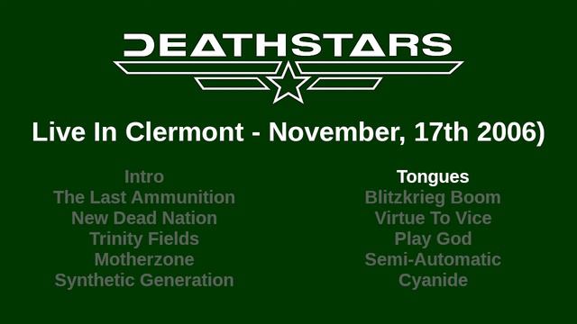 Deathstars (SE) - Live In Clermont-Ferrand (17/11/2006) [Audio Only]