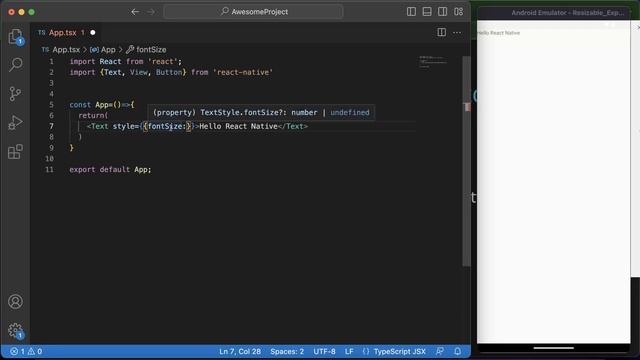 React Native tutorial #5 View Text and Button смотреть онлайн