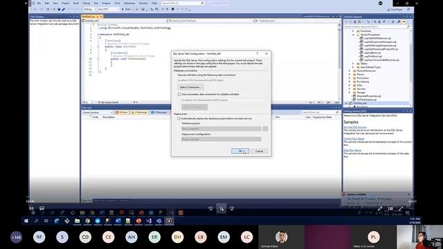 Geovanny Hernandez | Aplicando Unit Testing en Visual Studio a nuestras Bases de datos SQL Server смотреть онлайн