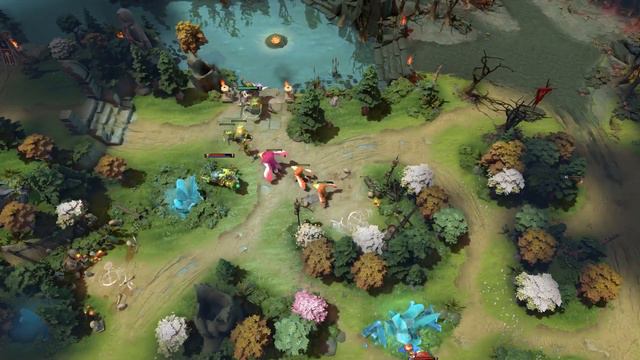 УДЕРЖАНИЕ ЛИНИИ | DOTA 2 смотреть онлайн