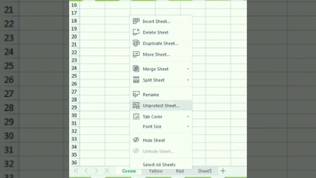 Office Excel Lock Protect Cell Sheet | Set Remove Password | Read Only | Step Mudah смотреть онлайн