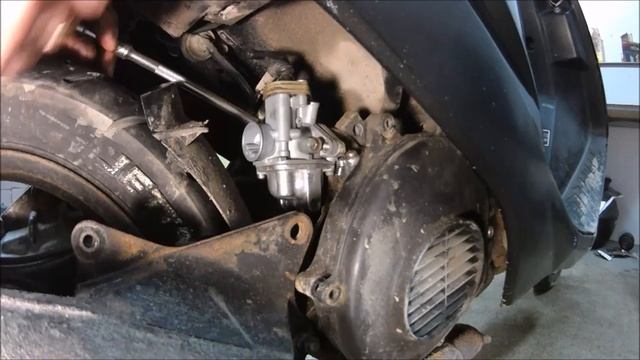 Ремонт скутера Suzuki Address