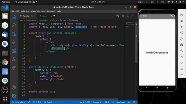 #6 React Native State | React Native Complete Course смотреть онлайн