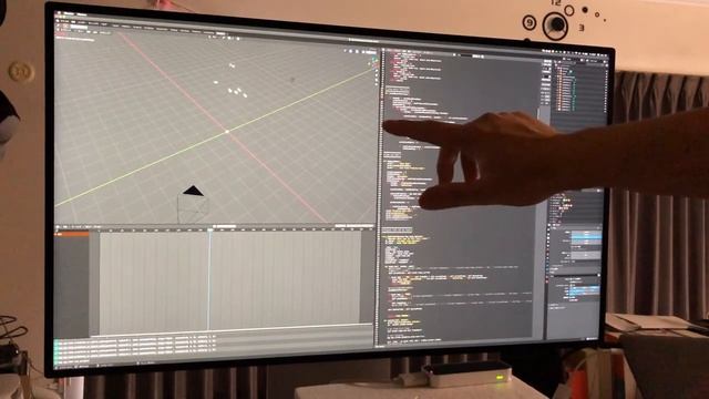 Running Leap Motion in Blender 2.9 Demo смотреть онлайн