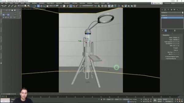 Создаем Cyberpunk лампу в 3ds Max и Arnold Render
