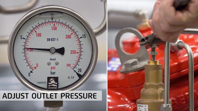 BERMAD FP- 42T / 42T-20 Fire Protection Pressure Reducing Valve – Resetting Procedure