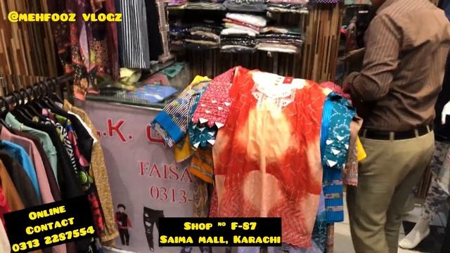 Casual 2 Piece Dresses For Ladies | Ladies Tops | Wholesale Market Karachi | Saima Mall Karachi смотреть онлайн