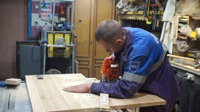 Столешница в угол, процесс изготовления смотреть онлайн