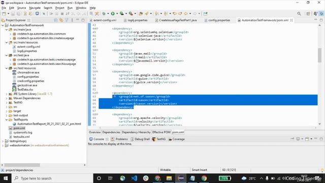 Part 1 - Selenium WebDriver Automation Framework смотреть онлайн