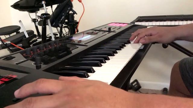 MORNING JAM. ROLAND FA06 lead, piano, pad. смотреть онлайн