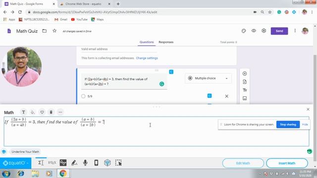 Mathematical Equations in Google Forms смотреть онлайн