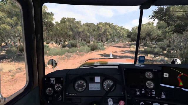 Project Straylia map mod | Eyre Highway to Caiguna, Australia | American Truck Simulator 1.41 смотреть онлайн