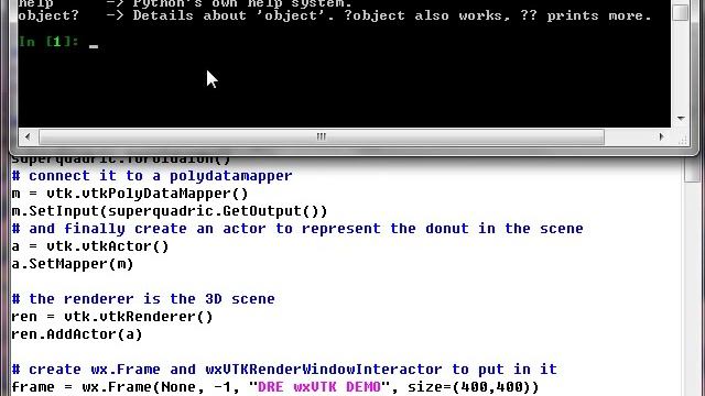 Introspect running wx VTK Python apps with the DRE смотреть онлайн