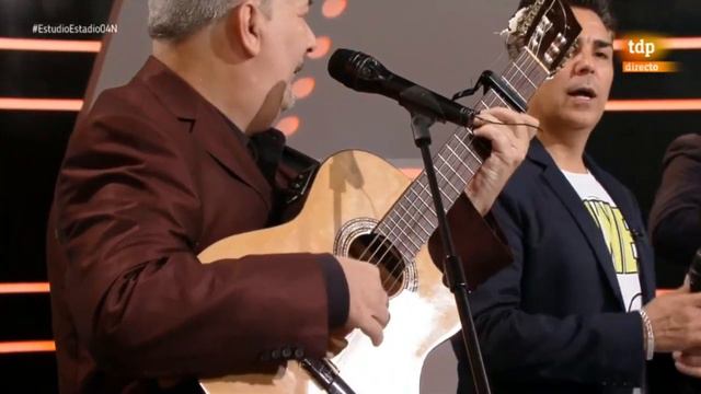 "Me quedo contigo" Juan Salazar el Chunguito y Chaito&Palosanto en Estudio Estadio смотреть онлайн