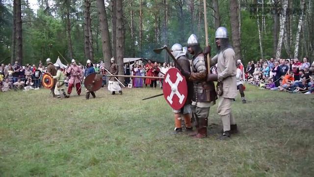 Ристалище на гнездовском фестивале в Смоленске смотреть онлайн