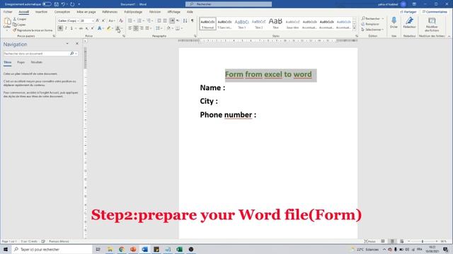 HOW TO import data from Excel to Word file with Mailings function смотреть онлайн