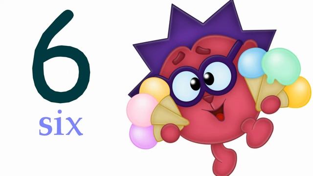 Учим цифры на английском языке от 1 до 10. Learning numbers from 1 to 10 смотреть онлайн