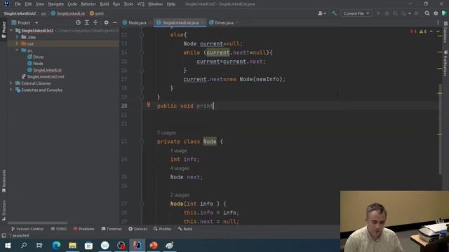 Collections and Linked List (OOP with JAVA 11 29) смотреть онлайн