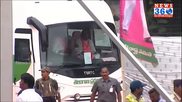 Live: KCR Participating in Praja Ashirvada Sabha at Khammam @News360Telugu. смотреть онлайн