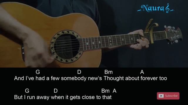 Ashley Cooke - running back Guitar Chords Lyrics смотреть онлайн