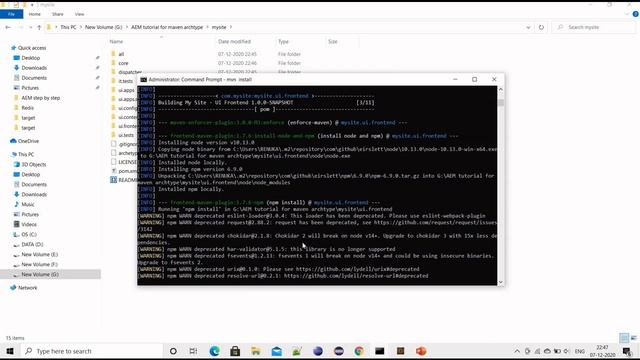 7 Maven Archetype setup and deployment in AEM смотреть онлайн