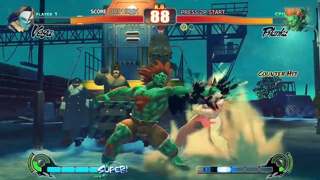 Street Fighter IV (XB360) | Vega Arcade Playthrough смотреть онлайн