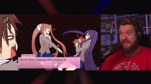 Реакция на Литературный клуб "Доки Доки" [Just Monika] перевод / песня на русском