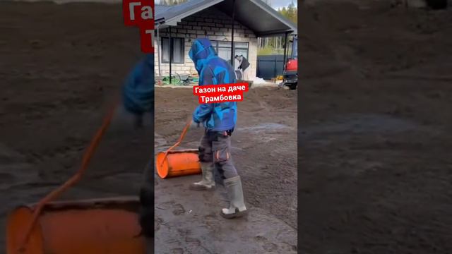 ГАЗОН ОТ А ДО Я/ Мини экскаватор планировка #благоустройство #экскаватор #jcb #дача #дом #сад #газо смотреть онлайн