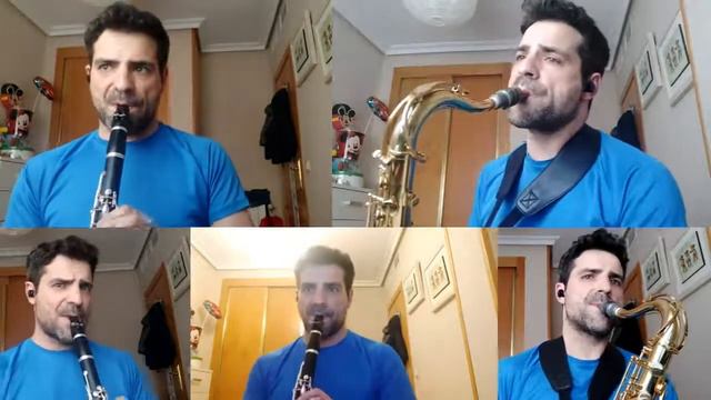 PIRATAS DEL CARIBE, CLARINETE X3, SAXO TENOR X2. смотреть онлайн