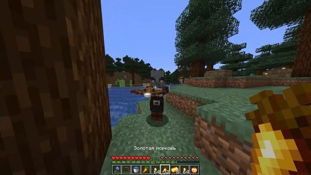 Как сделать золотую морковь в майнкрафт? смотреть онлайн