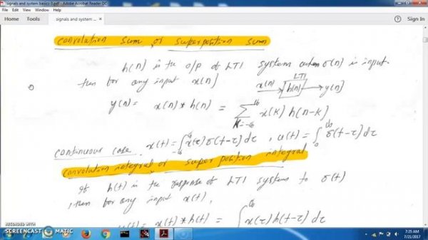 GATE Tutorials - Signals & Systems- LTI Systems